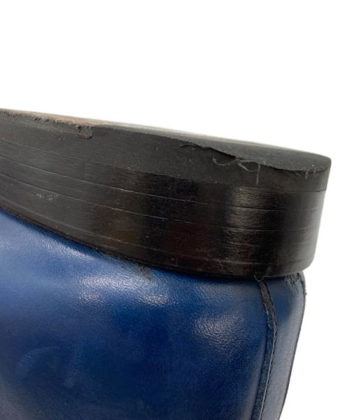 LOBB'S（ロブス）LOBB'S (ロブス) プレーントゥシューズ ブルー サイズ:SIZE 7の古着・服飾アイテム