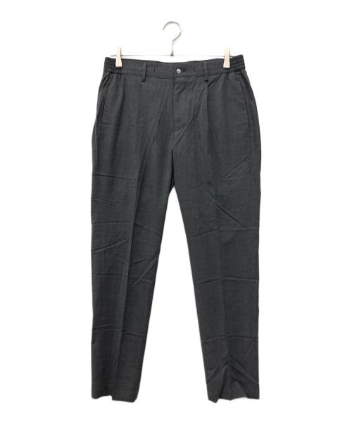 giab's ARCHIVIO（ジャブス アルキヴィオ）giab's ARCHIVIO (ジャブス アルキヴィオ) タックパンツ グレー サイズ:46の古着・服飾アイテム