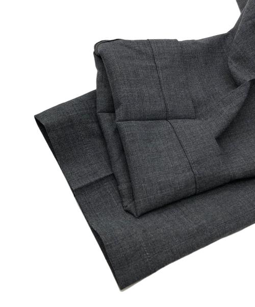 giab's ARCHIVIO（ジャブス アルキヴィオ）giab's ARCHIVIO (ジャブス アルキヴィオ) タックパンツ グレー サイズ:46の古着・服飾アイテム