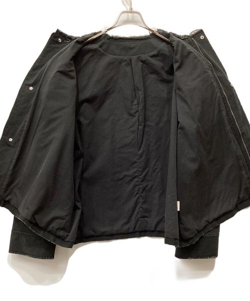 CITYSHOP（シティショップ）CITYSHOP (シティショップ) NO COLLAR DUCK ジャケット ブラック サイズ:freeの古着・服飾アイテム