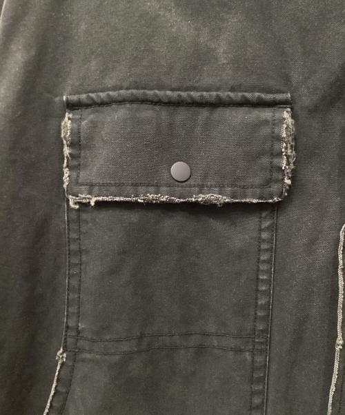 CITYSHOP（シティショップ）CITYSHOP (シティショップ) NO COLLAR DUCK ジャケット ブラック サイズ:freeの古着・服飾アイテム