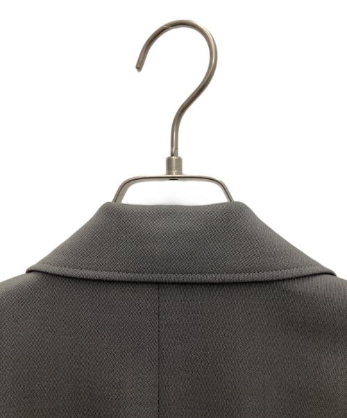 PUBLIC TOKYO（パブリックトウキョウ）PUBLIC TOKYO (パブリックトウキョウ) AQUA WOOLカルゼシングルジャケット グレー サイズ:3の古着・服飾アイテム