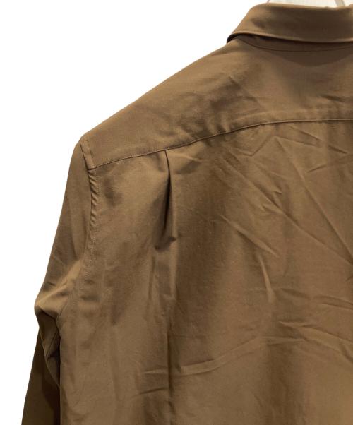 DESCENTE ALLTERRAIN（デザイント オルテライン）DESCENTE ALLTERRAIN (デザイント オルテライン) SOLOTEX L/S SHIRS ブラウン サイズ:Ｍの古着・服飾アイテム