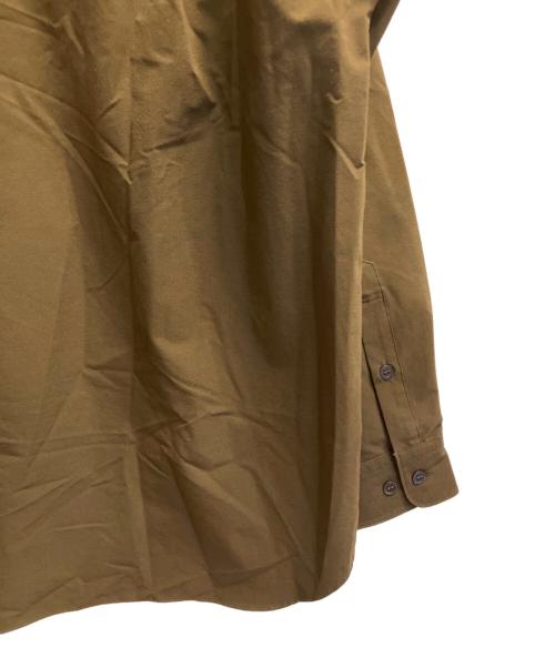 DESCENTE ALLTERRAIN（デザイント オルテライン）DESCENTE ALLTERRAIN (デザイント オルテライン) SOLOTEX L/S SHIRS ブラウン サイズ:Ｍの古着・服飾アイテム