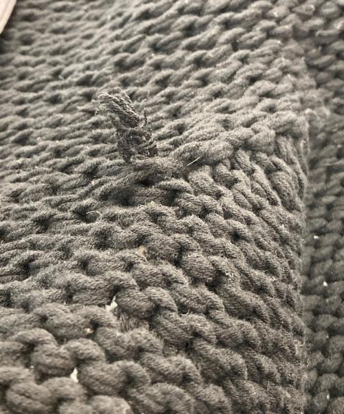 MIHARA YASUHIRO（ミハラヤスヒロ）MIHARA YASUHIRO (ミハラヤスヒロ) ニットジャケット ブラック サイズ:38の古着・服飾アイテム