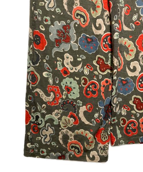 YOHJI YAMAMOTO（ヨウジヤマモト）YOHJI YAMAMOTO (ヨウジヤマモト) ウール総柄パンツ グリーン サイズ:2の古着・服飾アイテム