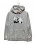 SUPREME（シュプリーム）の古着「Classic Ad Hooded Sweatshirt」｜ライトグレー