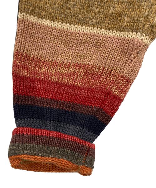 RRL（ダブルアールエル）RRL (ダブルアールエル) ネイティブ柄ショールカラーカーディガン レッド サイズ:XSの古着・服飾アイテム