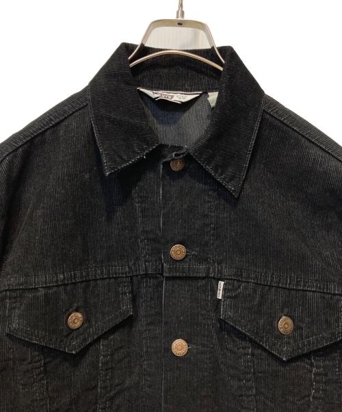 LEVI'S（リーバイス）LEVI'S (リーバイス) コーデュロイジャケット ブラック サイズ:38の古着・服飾アイテム