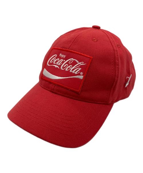 JUNYA WATANABE MAN（ジュンヤワタナベマン）JUNYA WATANABE MAN (ジュンヤワタナベマン) Coca Cola (コカコーラ) Muhlbauer (ミュールバウアー) キャップ レッドの古着・服飾アイテム