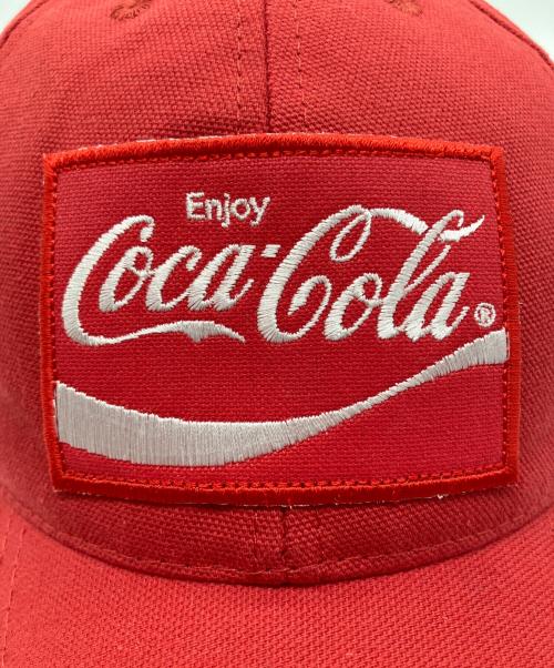 JUNYA WATANABE MAN（ジュンヤワタナベマン）JUNYA WATANABE MAN (ジュンヤワタナベマン) Coca Cola (コカコーラ) Muhlbauer (ミュールバウアー) キャップ レッドの古着・服飾アイテム
