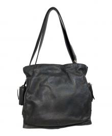LOEWE（ロエベ）の古着「フラメンコ　アナグラム　ショルダーバッグ」｜ブラック