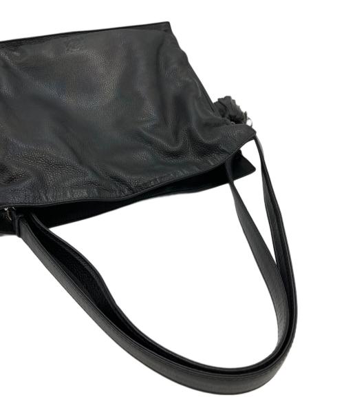 LOEWE（ロエベ）LOEWE (ロエベ) フラメンコ　アナグラム　ショルダーバッグ ブラックの古着・服飾アイテム