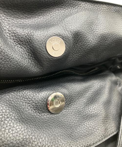LOEWE（ロエベ）LOEWE (ロエベ) フラメンコ　アナグラム　ショルダーバッグ ブラックの古着・服飾アイテム