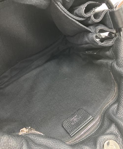 LOEWE（ロエベ）LOEWE (ロエベ) フラメンコ　アナグラム　ショルダーバッグ ブラックの古着・服飾アイテム