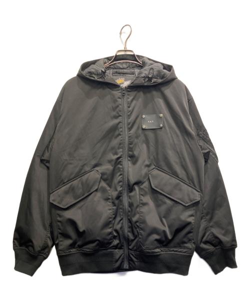 FAT（エフエーティー）FAT (エフエーティー) FALCON ミリタリー ジャケット ブラック サイズ:XLの古着・服飾アイテム