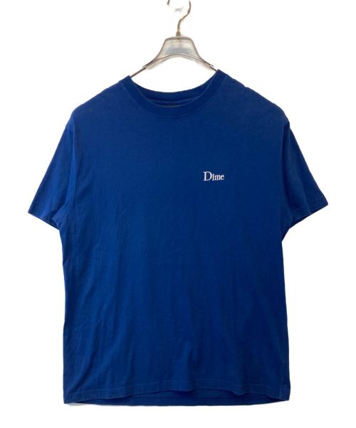 Dime（ダイム）Dime (ダイム) CLASSIC SMALL LOGO T-SHIRT（クラシック スモール ロゴ Tシャツ） ネイビー サイズ:XLの古着・服飾アイテム