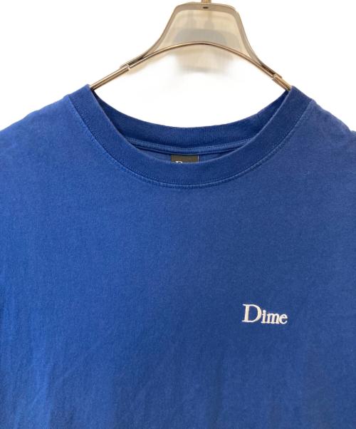 Dime（ダイム）Dime (ダイム) CLASSIC SMALL LOGO T-SHIRT（クラシック スモール ロゴ Tシャツ） ネイビー サイズ:XLの古着・服飾アイテム