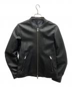 STUDIOUSステュディオス）の古着「ラムレザージャケット」｜ブラック