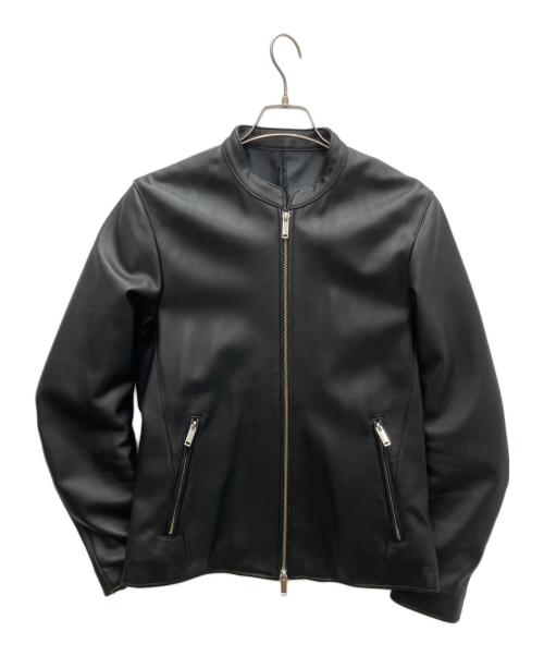 STUDIOUS（ステュディオス）STUDIOUS (ステュディオス) ラムレザージャケット ブラック サイズ:SIZE3の古着・服飾アイテム