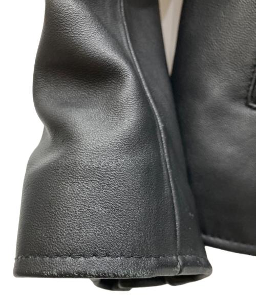 STUDIOUS（ステュディオス）STUDIOUS (ステュディオス) ラムレザージャケット ブラック サイズ:SIZE3の古着・服飾アイテム