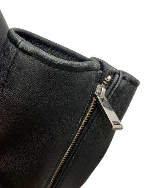 STUDIOUS（ステュディオス）STUDIOUS (ステュディオス) ラムレザージャケット ブラック サイズ:SIZE3の古着・服飾アイテム