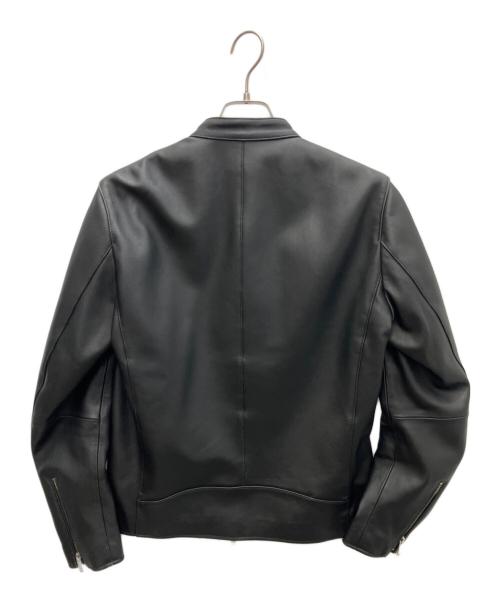 STUDIOUS（ステュディオス）STUDIOUS (ステュディオス) ラムレザージャケット ブラック サイズ:SIZE3の古着・服飾アイテム