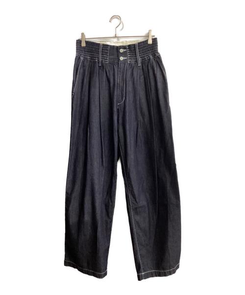 EEL（イール）EEL (イール) Kung Fu Pants インディゴ サイズ:Lの古着・服飾アイテム