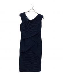 TADASHI SHOJI（タダシ ショージ）の古着「ノースリーブワンピース」｜ネイビー