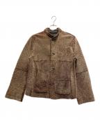 Max Mara WEEK END LINEマックスマーラ ウイークエンドライン）の古着「リバーシブルムートンジャケット」｜ブラウン
