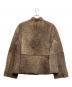Max Mara WEEK END LINE (マックスマーラ ウイークエンドライン) リバーシブルムートンジャケット ブラウン サイズ:42：10000円