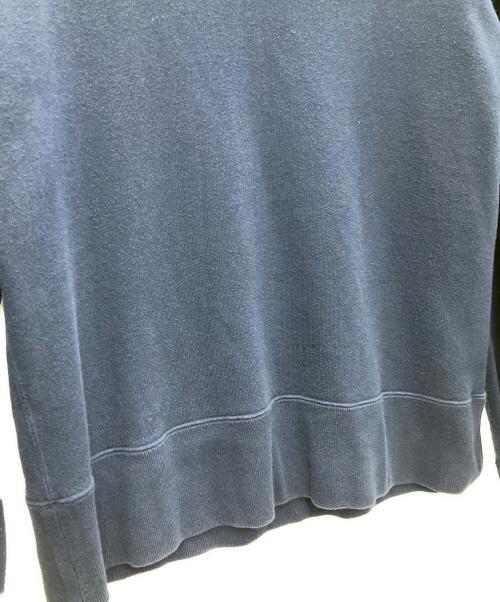 BEAMS（ビームス）BEAMS (ビームス) LOOPWHEELER (ループウィラー) クルーネックスウェット カタカナ ネイビー サイズ:Lの古着・服飾アイテム