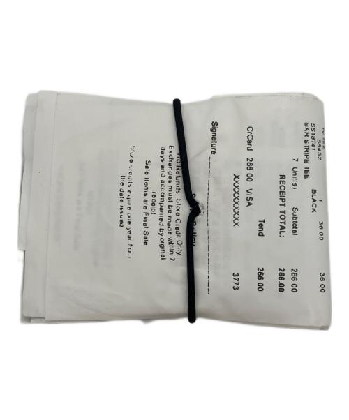 Maison Margiela（メゾンマルジェラ）Maison Margiela (メゾンマルジェラ) SUPREME (シュプリーム) Receipt Wallet ブラック×ホワイトの古着・服飾アイテム