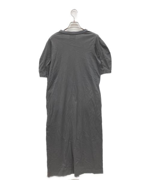 SLOANE（スローン）SLOANE (スローン) ギザコットンパフスリーブワンピース グレー サイズ:2の古着・服飾アイテム