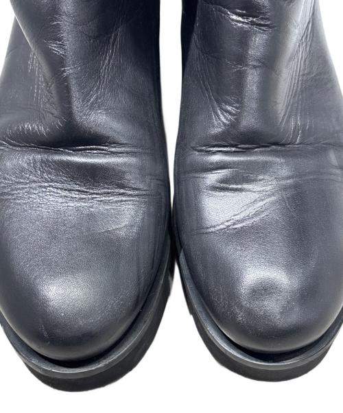 patrizia bonfanti（パトリシアボンファンティ）PATRIZIA BONFANTI (パトリシアボンファンティ) PLAIN PEOPLE (プレインピープル) ショートブーツ ブラック サイズ:表記なしの古着・服飾アイテム
