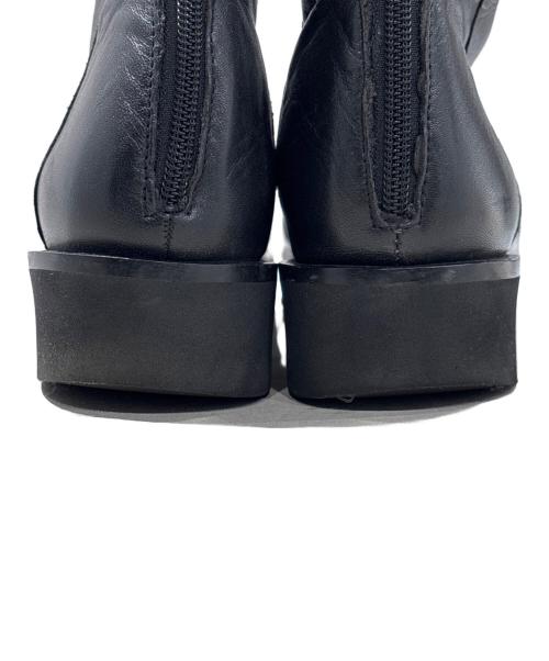 patrizia bonfanti（パトリシアボンファンティ）PATRIZIA BONFANTI (パトリシアボンファンティ) PLAIN PEOPLE (プレインピープル) ショートブーツ ブラック サイズ:表記なしの古着・服飾アイテム