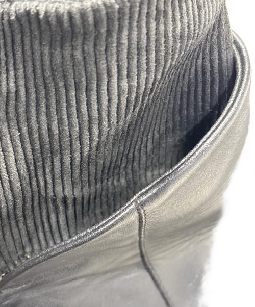 patrizia bonfanti（パトリシアボンファンティ）PATRIZIA BONFANTI (パトリシアボンファンティ) PLAIN PEOPLE (プレインピープル) ショートブーツ ブラック サイズ:表記なしの古着・服飾アイテム