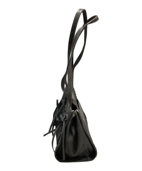 STAND OIL（スタンドオイル）STAND OIL (スタンドオイル) Oblong Bag Lace up グレー サイズ:-の古着・服飾アイテム