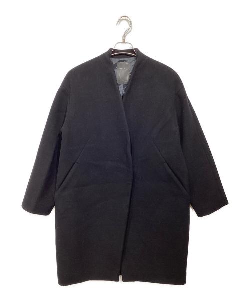 Noble（ノーブル）Noble (ノーブル) MTRウールカシミヤミニマルVコート ブラック サイズ:38の古着・服飾アイテム