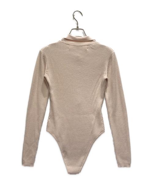 OLD ENGLAND（オールドイングランド）OLD ENGLAND (オールドイングランド) ウールニットボディスーツ ピンク サイズ:FREEの古着・服飾アイテム
