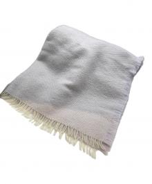 ASAUCE MELER（アソースメレ）の古着「モヘア混大判ストール」｜パープル