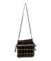 ZANCHETTI (ザンケッティー) MARKET BAG　エコファーショルダーバッグ ブラウン：30000円