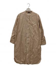ourhome（アワホーム）の古着「LEE別注 播州織のベーシックシャツ」｜ブラウン