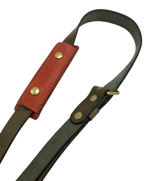 Herz（ヘルツ）Herz (ヘルツ) 総かぶせ・横型2WAYビジネスバッグ(L) グリーンの古着・服飾アイテム