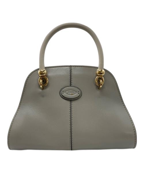 TOD'S（トッズ）TOD'S (トッズ) セラ ハンドバッグ グレーの古着・服飾アイテム
