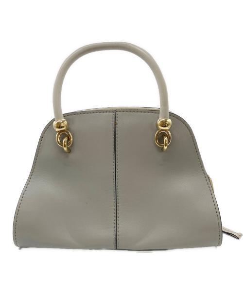 TOD'S（トッズ）TOD'S (トッズ) セラ ハンドバッグ グレーの古着・服飾アイテム