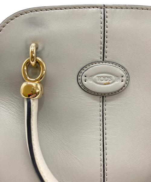 TOD'S（トッズ）TOD'S (トッズ) セラ ハンドバッグ グレーの古着・服飾アイテム