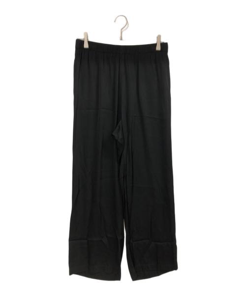 MUSE de Deuxieme Classe（ミューズ ドゥーズィエム クラス）MUSE de Deuxieme Classe (ミューズ ドゥーズィエム クラス) SILK SATIN EASY パンツ ブラック サイズ:36の古着・服飾アイテム