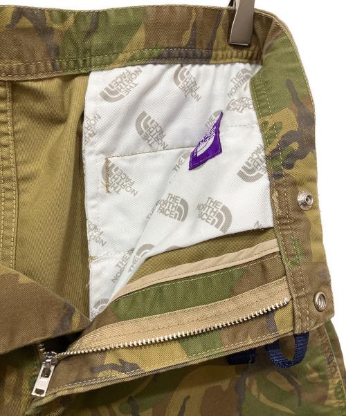 THE NORTHFACE PURPLELABEL（ザ・ノースフェイス パープルレーベル）THE NORTHFACE PURPLELABEL (ザ・ノースフェイス パープルレーベル) ハーフパンツ オリーブ サイズ:30の古着・服飾アイテム