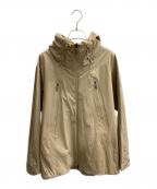 DESCENTE ALLTERRAINデザイント オルテライン）の古着「HARD SHELL JACKET」｜ベージュ